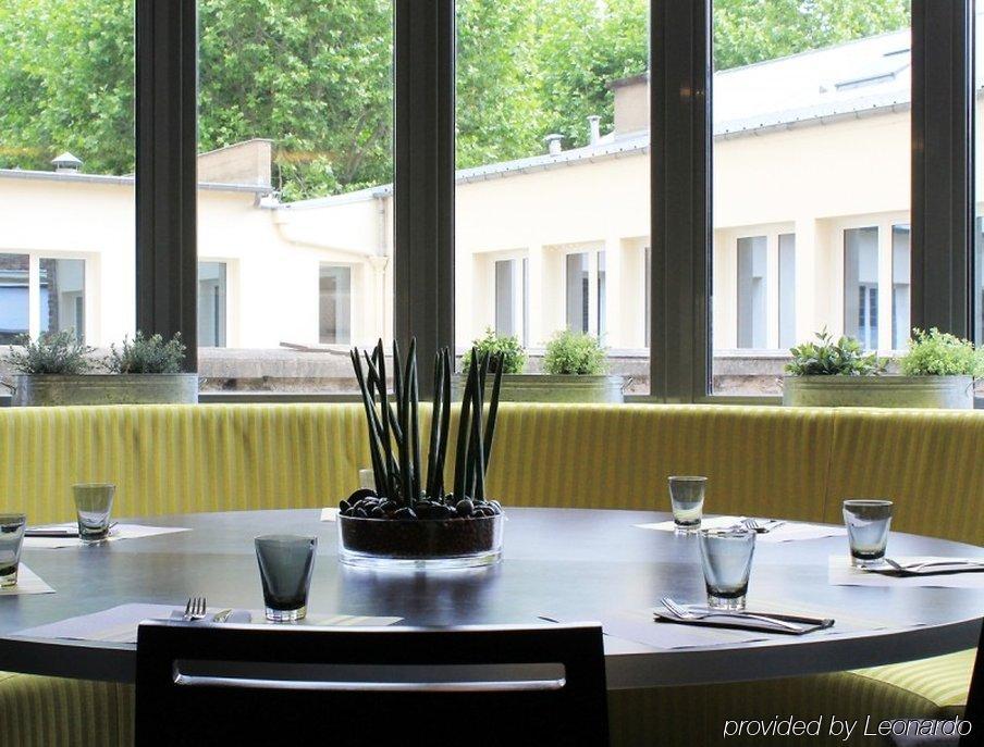Hotel-Restaurant Le Victoria Rennes Restoran gambar